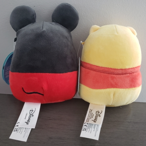2 NEW Disney Squishmallows, Mickey and Winnie the Pooh - Picture 2 of 6